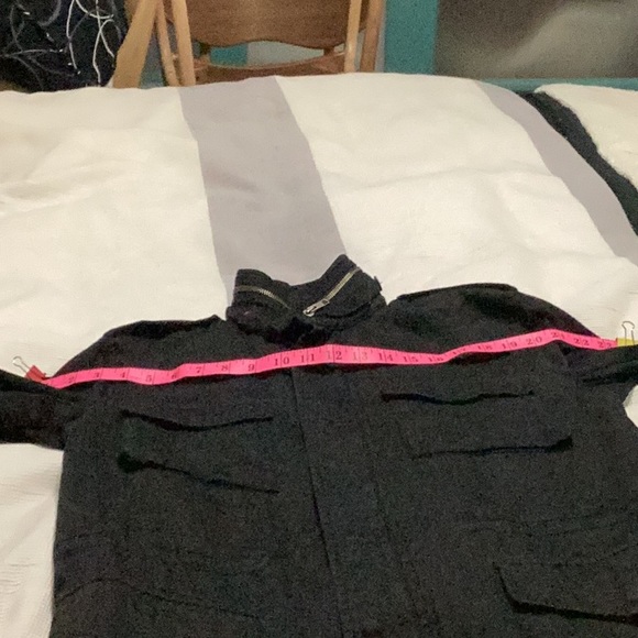 Preloved French Connection military inspired coat - Picture 9 of 13